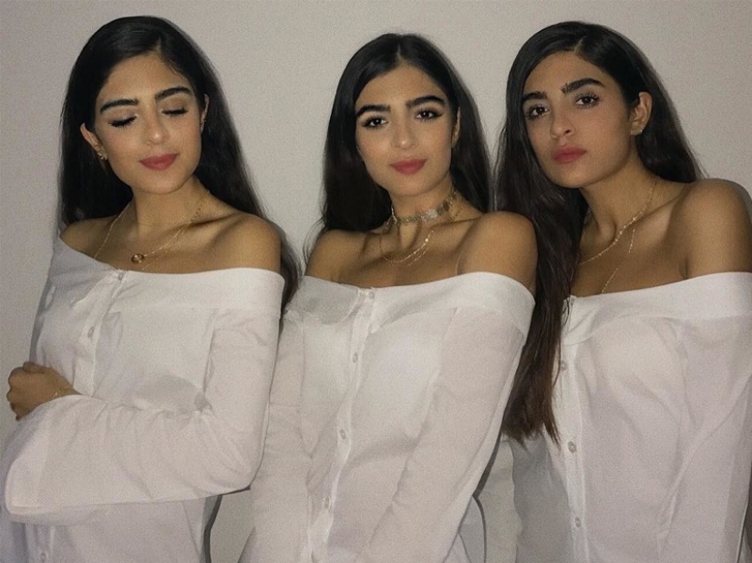 Adorable triplets from London
