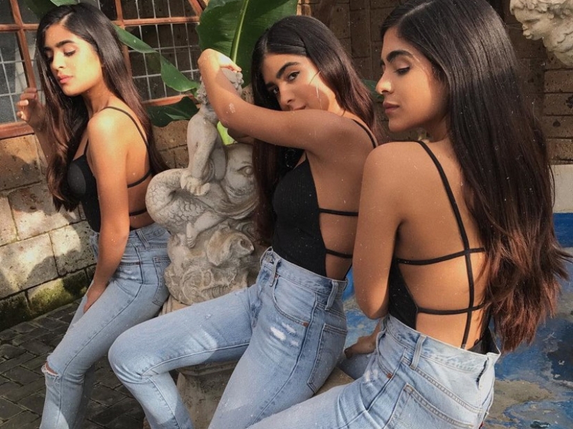 Adorable triplets from London
