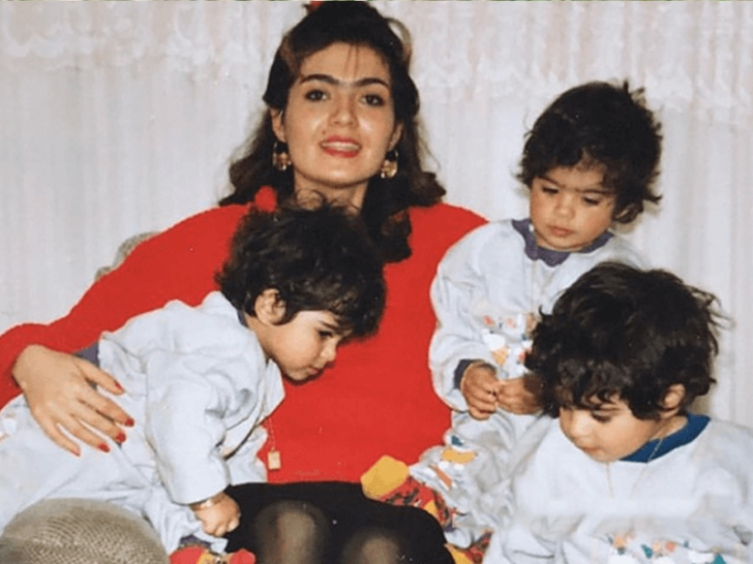 Adorable triplets from London