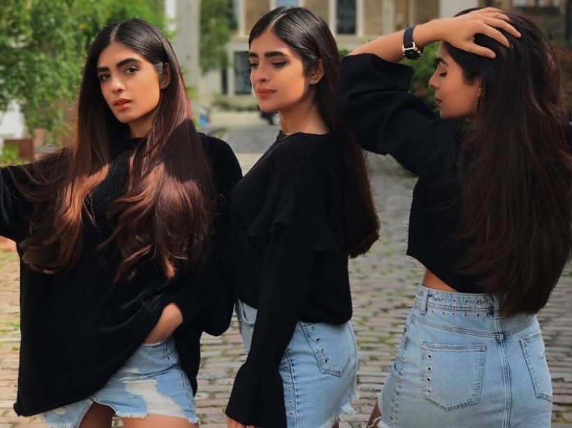 Adorable triplets from London