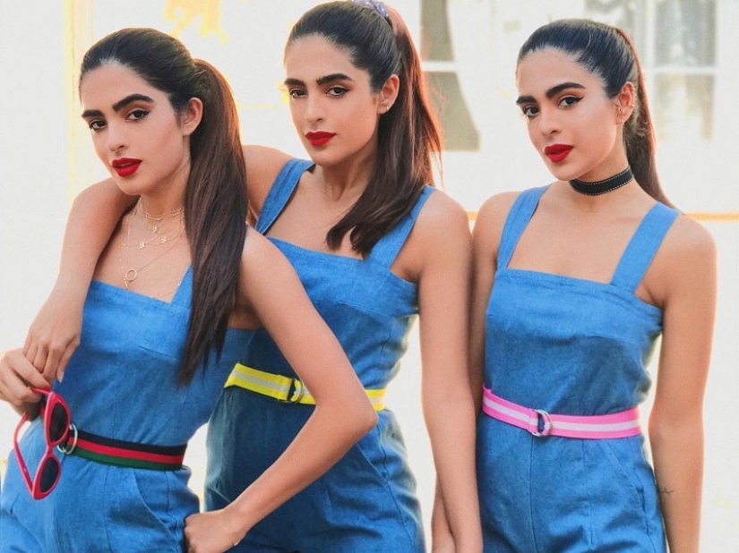 Adorable triplets from London