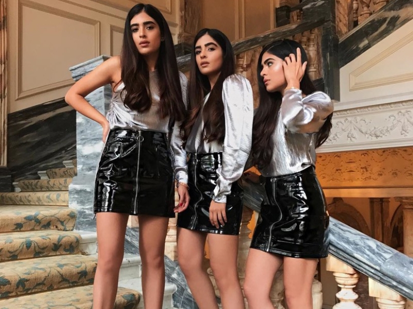 Adorable triplets from London
