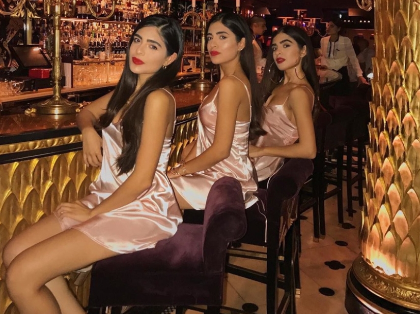 Adorable triplets from London