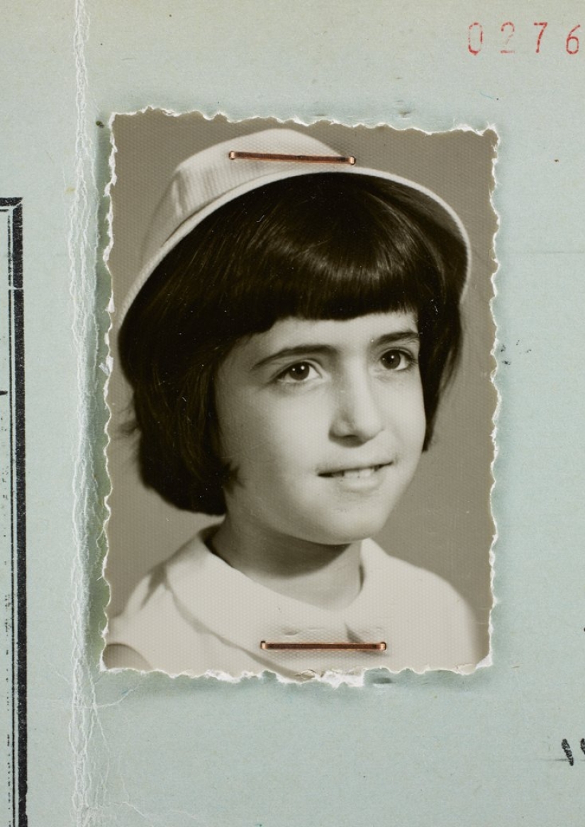 Afsaneh: A woman's life in passport photos