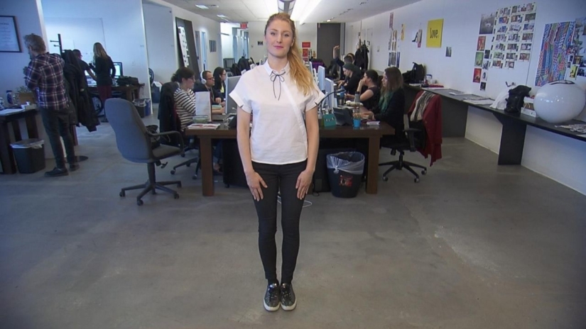 Against the system: the girl went to work for 3 years in the same clothes