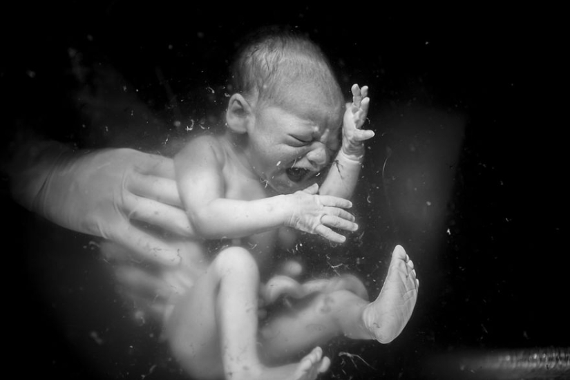 Agonía y éxtasis: 20 impresionantes tomas del concurso de fotografía sobre el nacimiento de un niño El nacimiento se convierte en ella 2018