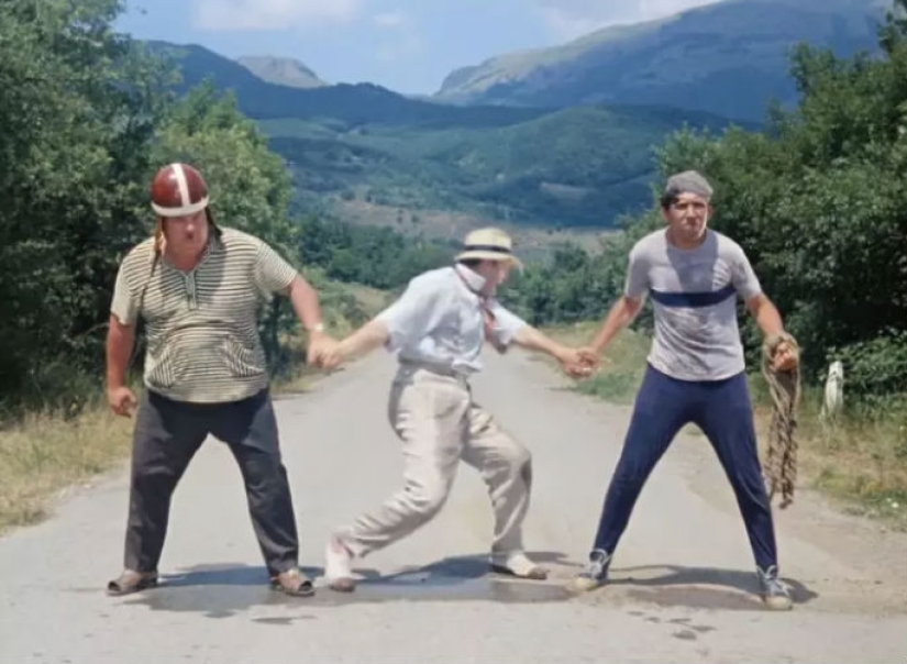 Al alemán se le mostró la película soviética "El cautivo caucásico", y aquí están sus comentarios Al alemán se le mostró la película soviética "El cautivo caucásico", y aquí están sus comentarios