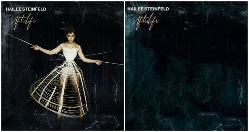 Album covers censored in Iran: there are no more women