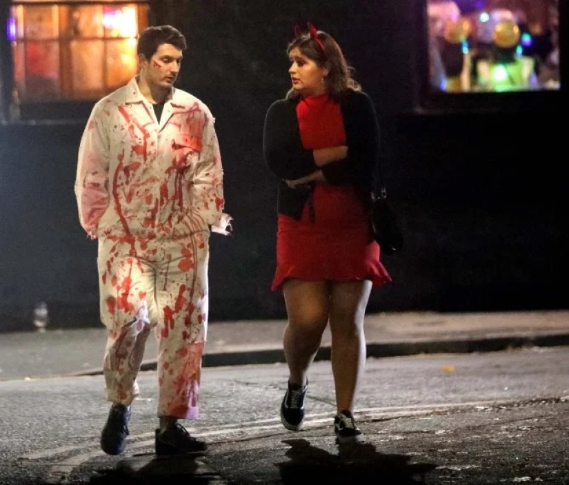 Alcohol or death: British students violently celebrated Halloween at themed parties