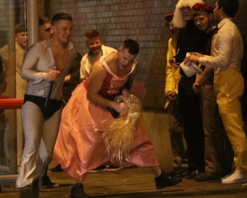 Alcohol or death: British students violently celebrated Halloween at themed parties