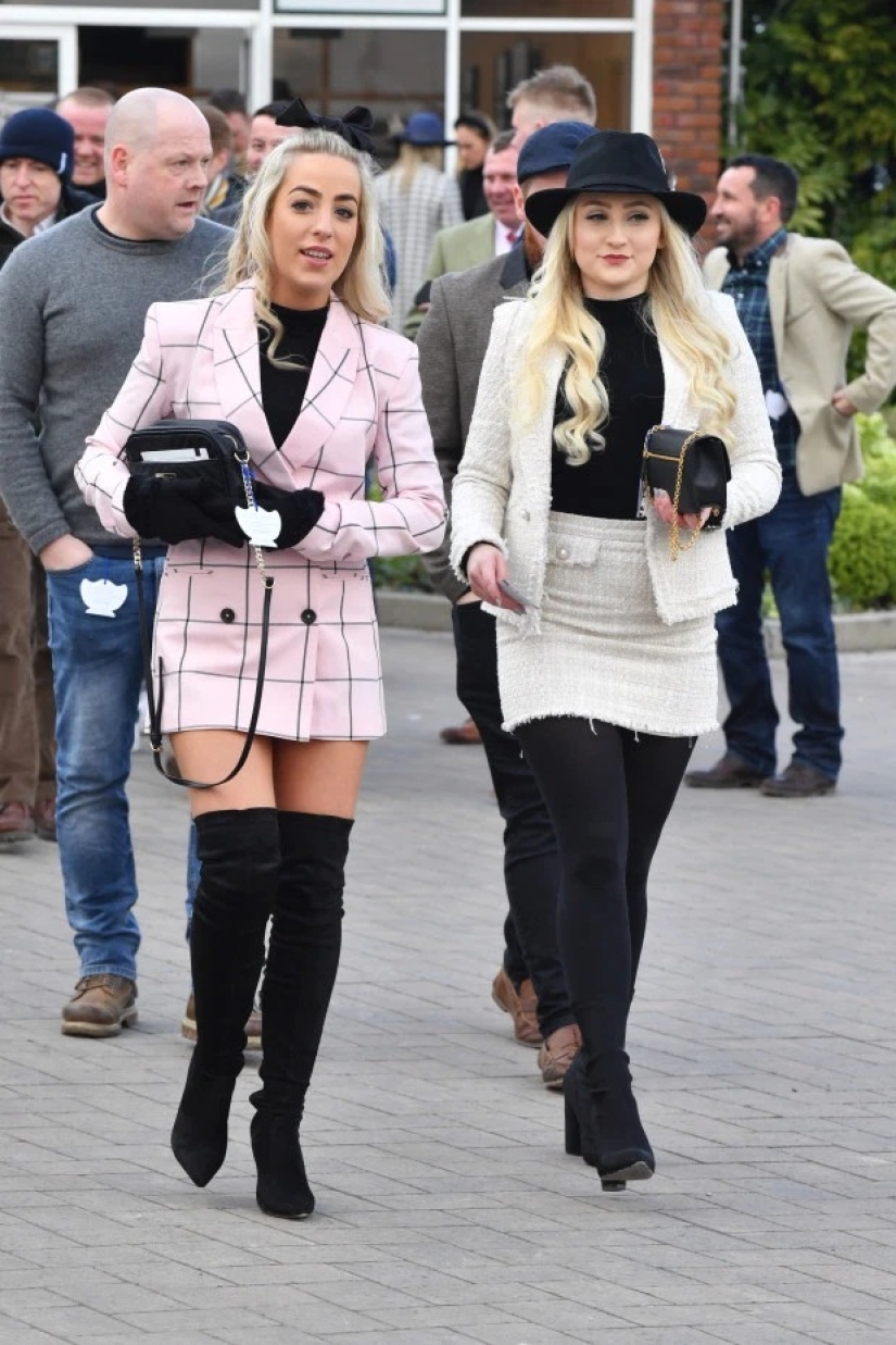 Alcohol race started: how visitors to the Cheltenham races opened the celebration of St. Patrick's Day