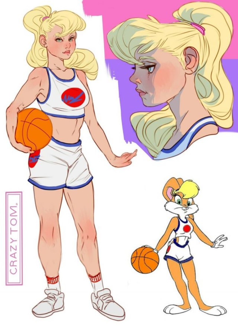 ¿Alguna vez te has preguntado cómo se verían los personajes de dibujos animados si fueran humanos? Este artista tiene la respuesta.