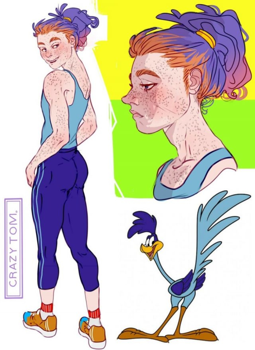 ¿Alguna vez te has preguntado cómo se verían los personajes de dibujos animados si fueran humanos? Este artista tiene la respuesta.