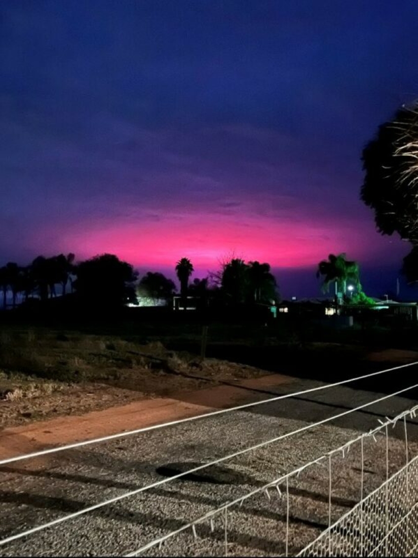 Aliens or chemistry? Why a bright pink "portal" appeared over Australia