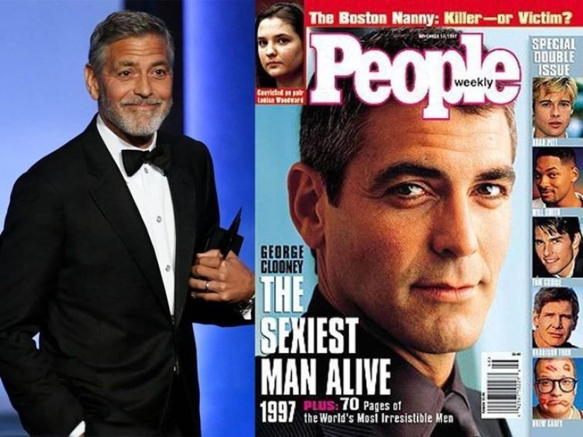 All the sexiest men in the world since 1985 according to People magazine