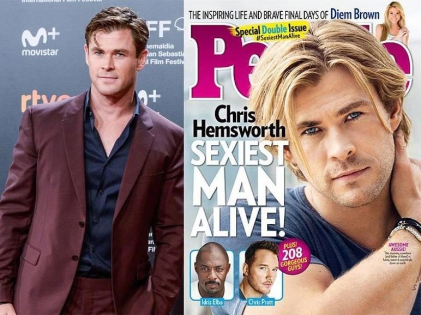 All the sexiest men in the world since 1985 according to People magazine