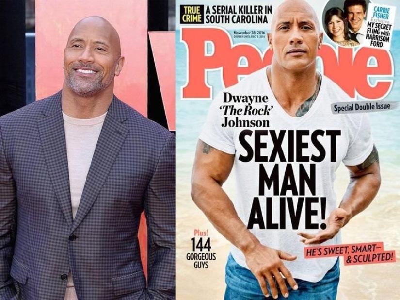 All the sexiest men in the world since 1985 according to People magazine