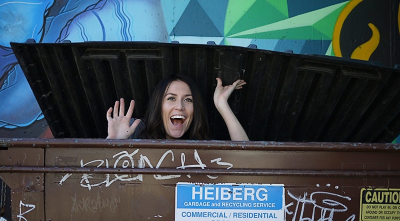 Amanda, nicknamed the Trash Can: saved a lot of money and went traveling