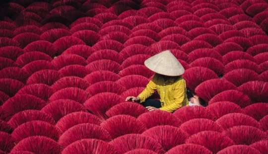 Amazing patterns of Asia in simple and harmonious photos of RK