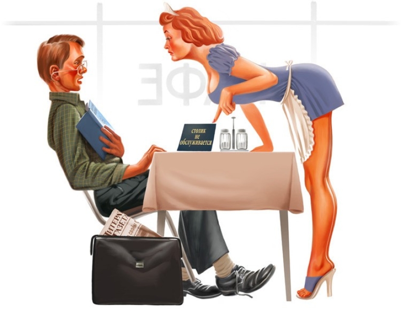 Amazing "Soviet" pin-up by Valery Barykin Amazing "Soviet" pin-up by Valery Barykin