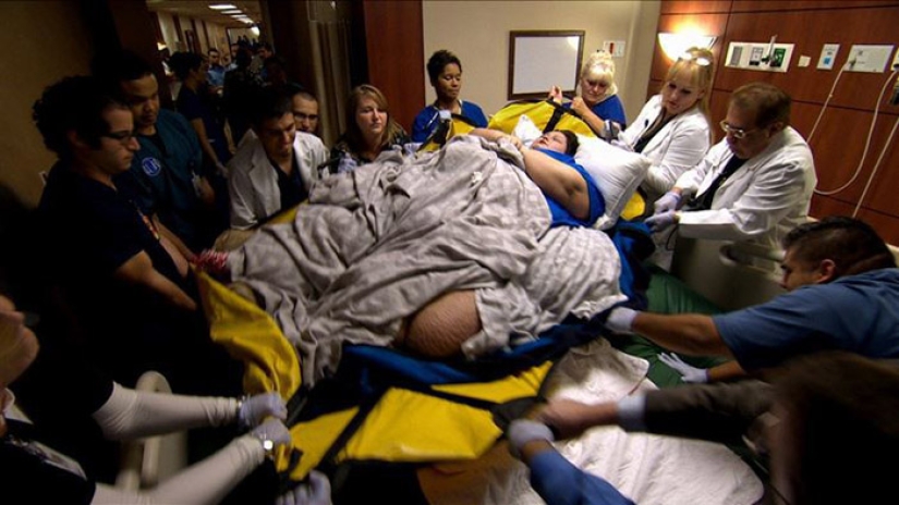 Amazing transformation: she weighed 470 kilos, but lost 80% of her weight