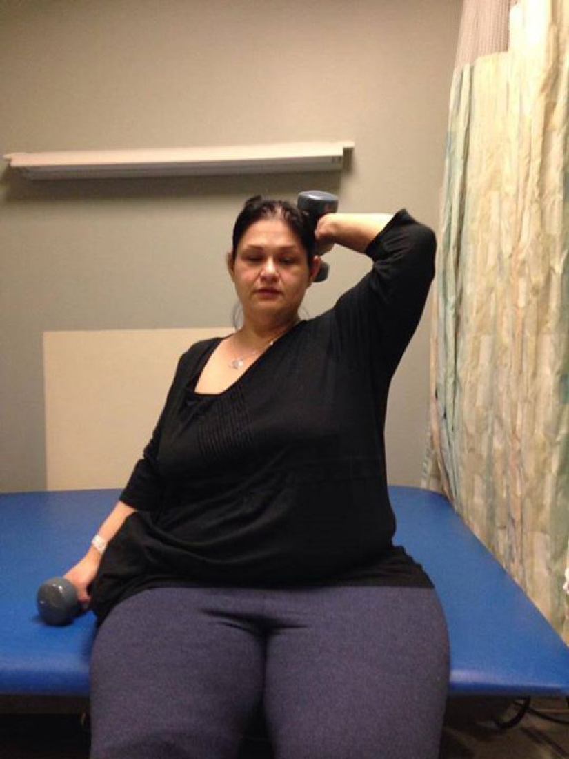 Amazing transformation: she weighed 470 kilos, but lost 80% of her weight