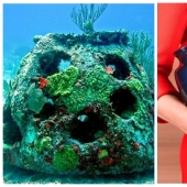 An American funeral services firm offers to turn the ashes of the dead into coral reefs