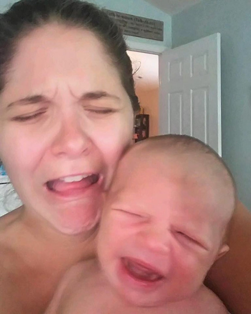 An American woman showed on Facebook what motherhood really looks like right after giving birth An American woman showed on Facebook what motherhood really looks like right after giving birth