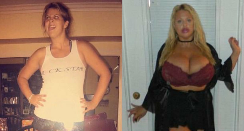 An American woman spent 50 thousand dollars to become like her idol — the girlfriend of Roger rabbit An American woman spent 50 thousand dollars to become like her idol — the girlfriend of Roger rabbit