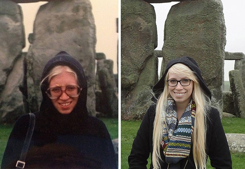 An apple from an apple tree — parents and children at the same age An apple from an apple tree — parents and children at the same age