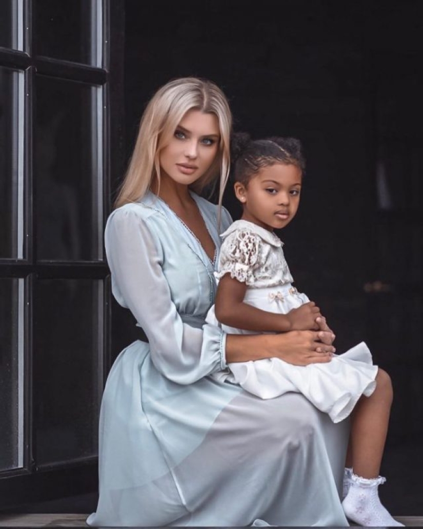 An exotic couple showed a photo of their 8-year-old daughter, and now the whole world is discussing her beauty