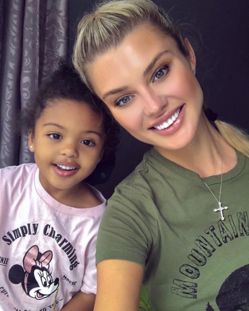 An exotic couple showed a photo of their 8-year-old daughter, and now the whole world is discussing her beauty