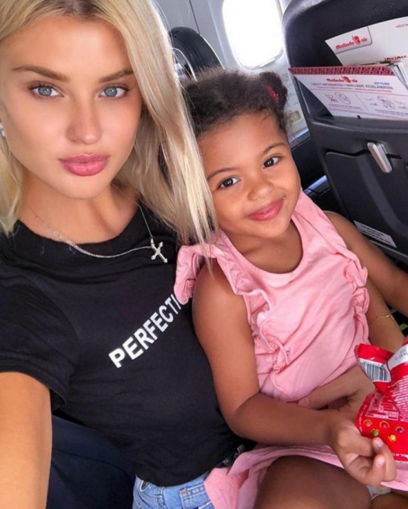 An exotic couple showed a photo of their 8-year-old daughter, and now the whole world is discussing her beauty