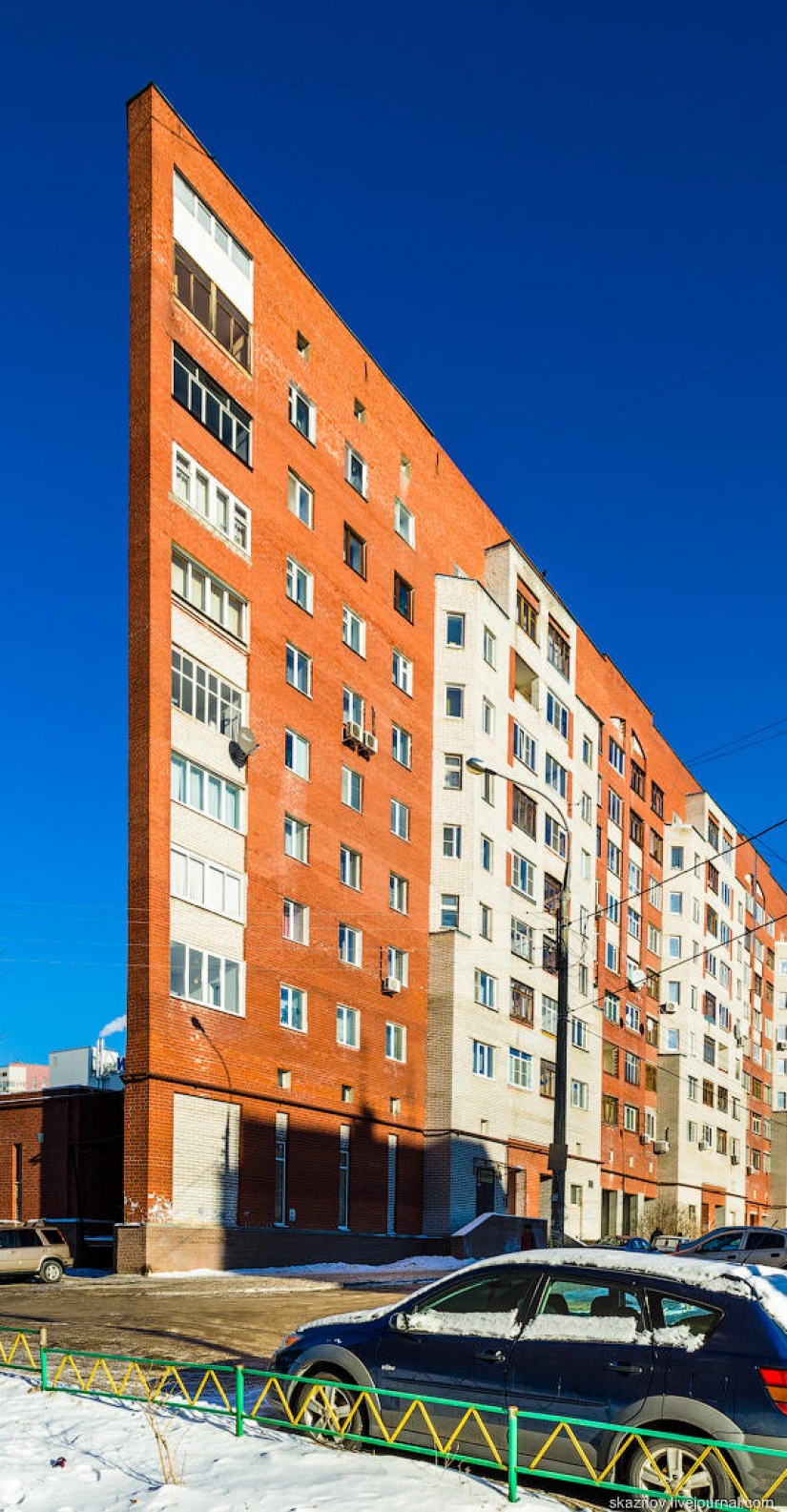 An unusual house in Nizhny Novgorod