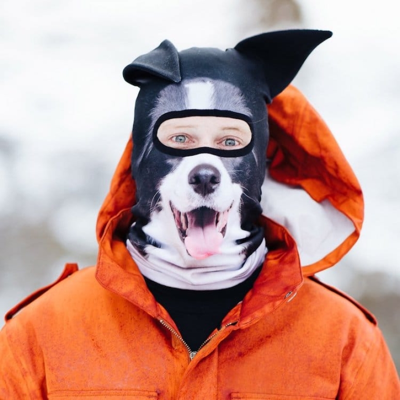 Animales en esquís: diseñadores de Canadá han creado pasamontañas "animales"