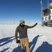Antarctic station at the South Pole "Amundsen — Scott"