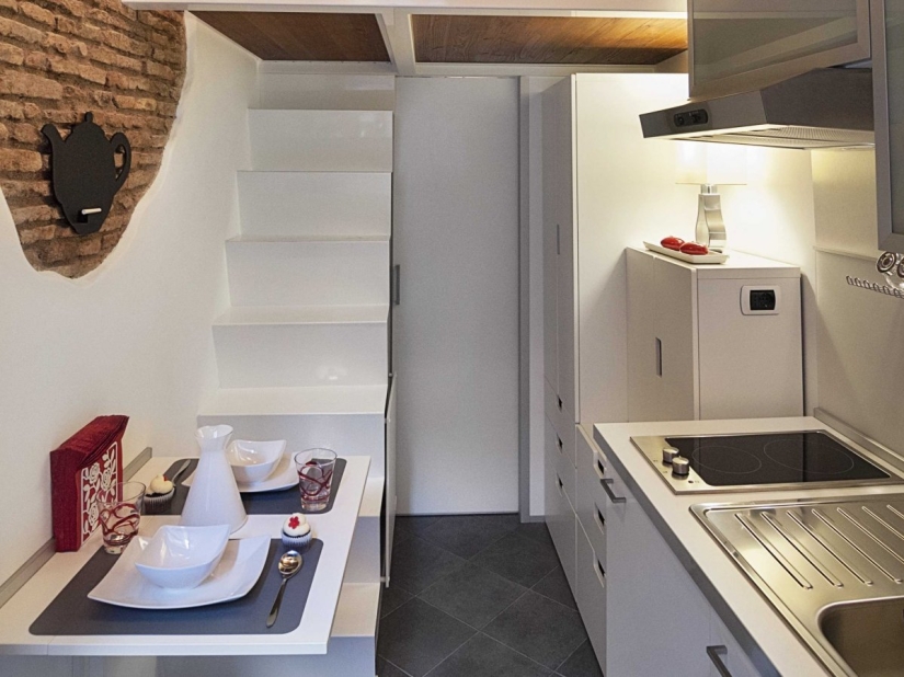Apartamento de 7 metros cuadrados en Roma Apartamento de 7 metros cuadrados en Roma