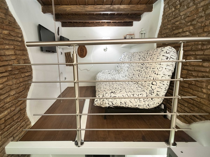 Apartamento de 7 metros cuadrados en Roma Apartamento de 7 metros cuadrados en Roma