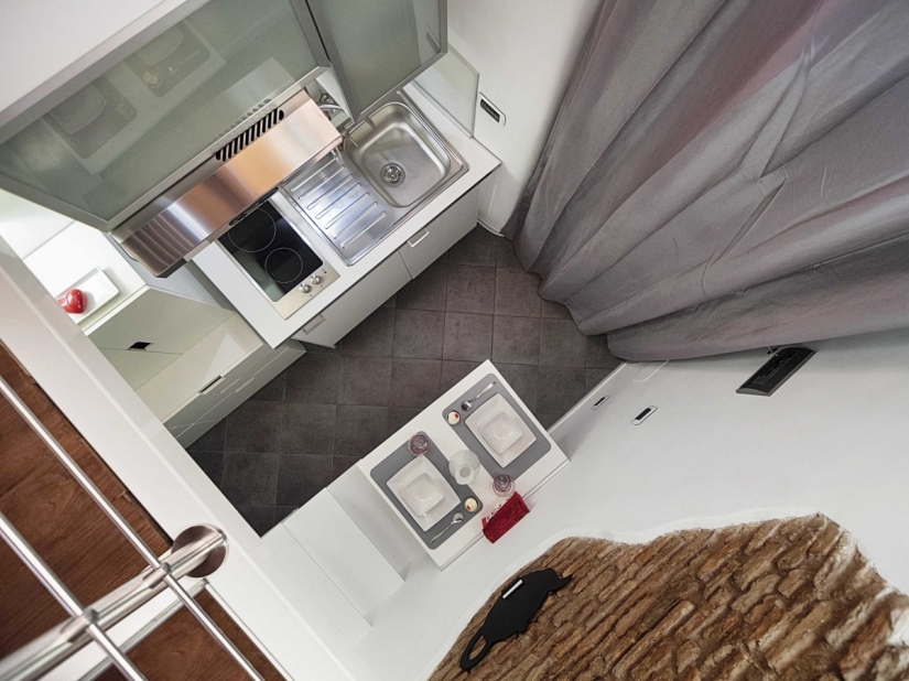 Apartment of 7 square meters in Rome Apartment of 7 square meters in Rome