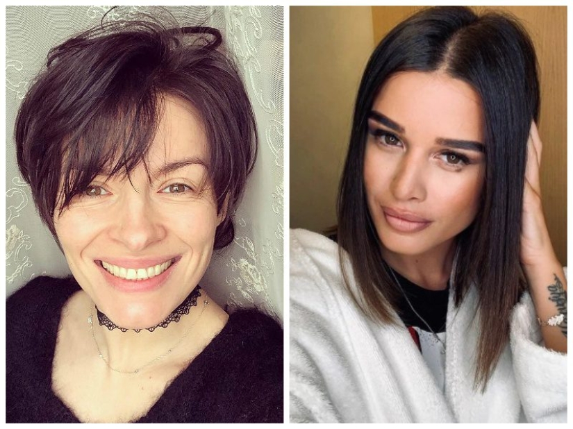 Are they exactly the same age? 15 stars of the same age who look very different