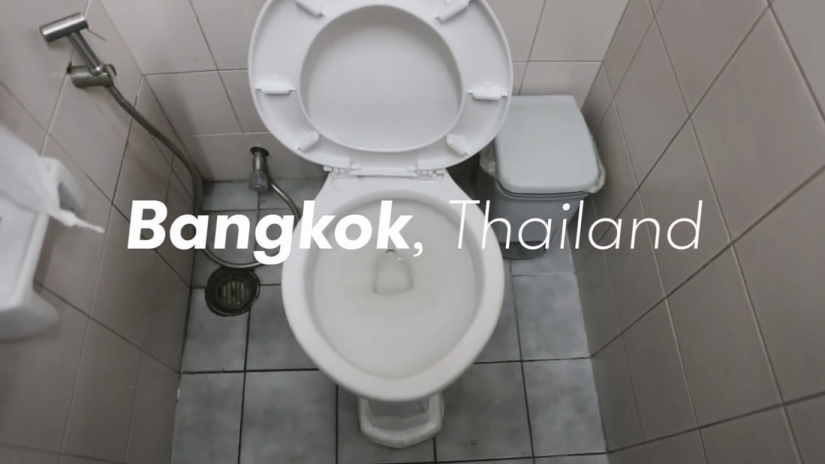 Around the world for 80 toilets
