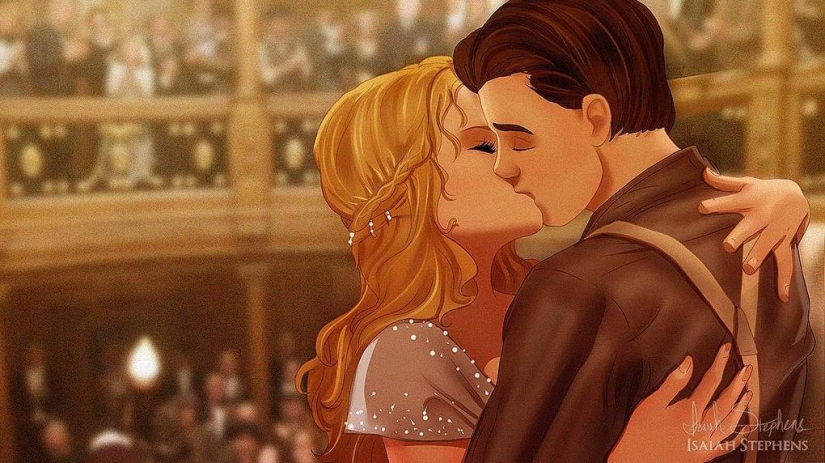 Art fantasies: what would Disney characters look like on the Titanic