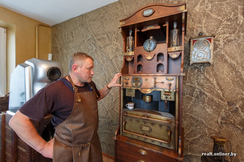 Artesano de cobre: residente de Minsk crea cosas increíbles en estilo steampunk Artesano de cobre: residente de Minsk crea cosas increíbles en estilo steampunk
