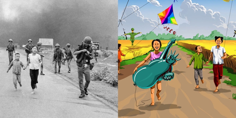 Artista azerbaiyano ridiculizó a Trump, Zuckerberg, terroristas y hilanderos Artista azerbaiyano ridiculizó a Trump, Zuckerberg, terroristas y hilanderos