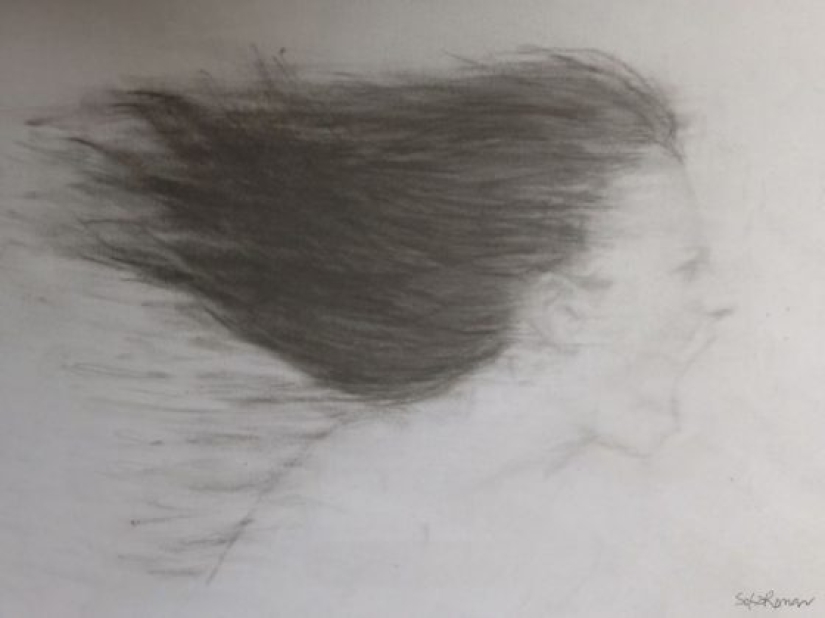 Artista pinta para expresar cómo es vivir con trastorno bipolar