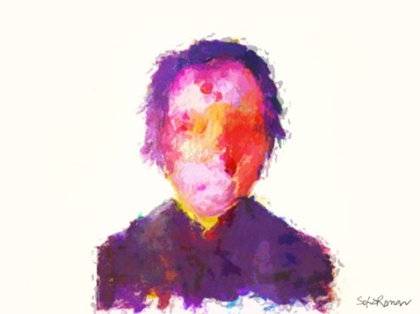 Artista pinta para expresar cómo es vivir con trastorno bipolar