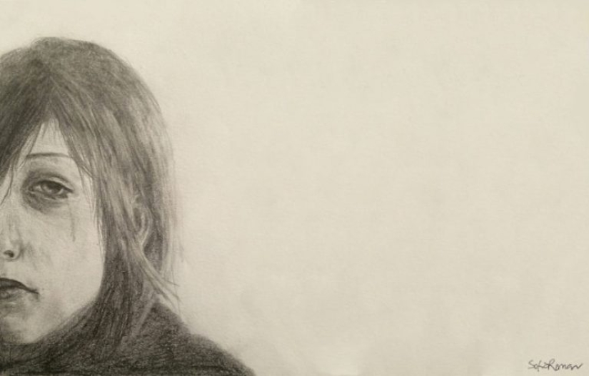 Artista pinta para expresar cómo es vivir con trastorno bipolar