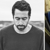 "Así que soy yo": la niña escuchó música todo el tiempo, sin saber que su intérprete estaba sentado en la silla de al lado