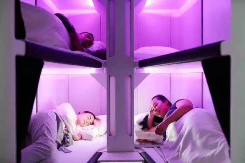 Asiento reservado Sky: los pasajeros de clase turista de New Zealand Airlines podrán recostarse durante el vuelo