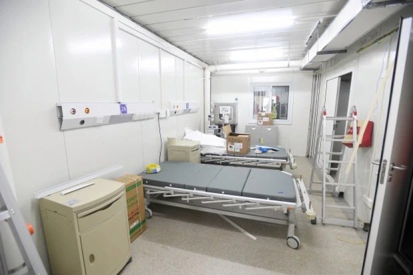 Atención de emergencia: dentro de un hospital chino para infectados por coronavirus, construido en solo 9 días Atención de emergencia: dentro de un hospital chino para infectados por coronavirus, construido en solo 9 días